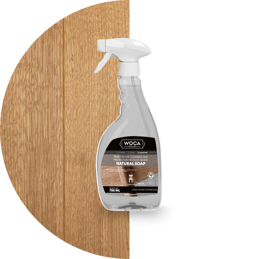 WOCA Natural Soap Spray 750 milliliters, Natural